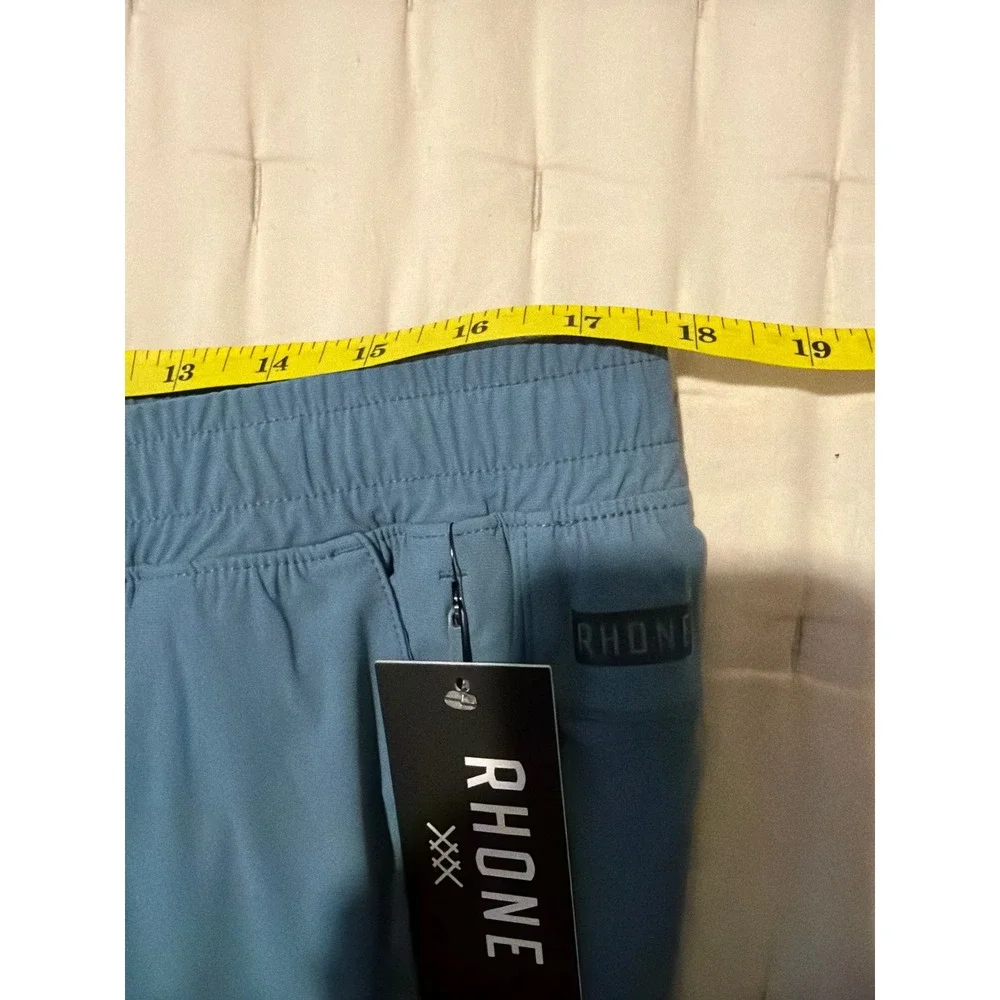 Rhone 7 Pursuit Short Unlined Blue Mens XL AEROFLEX Performance Training 101722